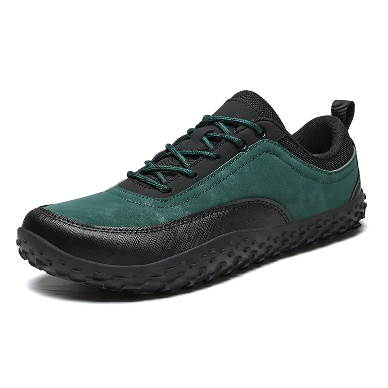 Autumn New Waterproof Men Sneakers Wide Toe Outdoor Non-slip Rubber Walking Shoes For Men Sport Hiking Footwear Plus Size 37-48