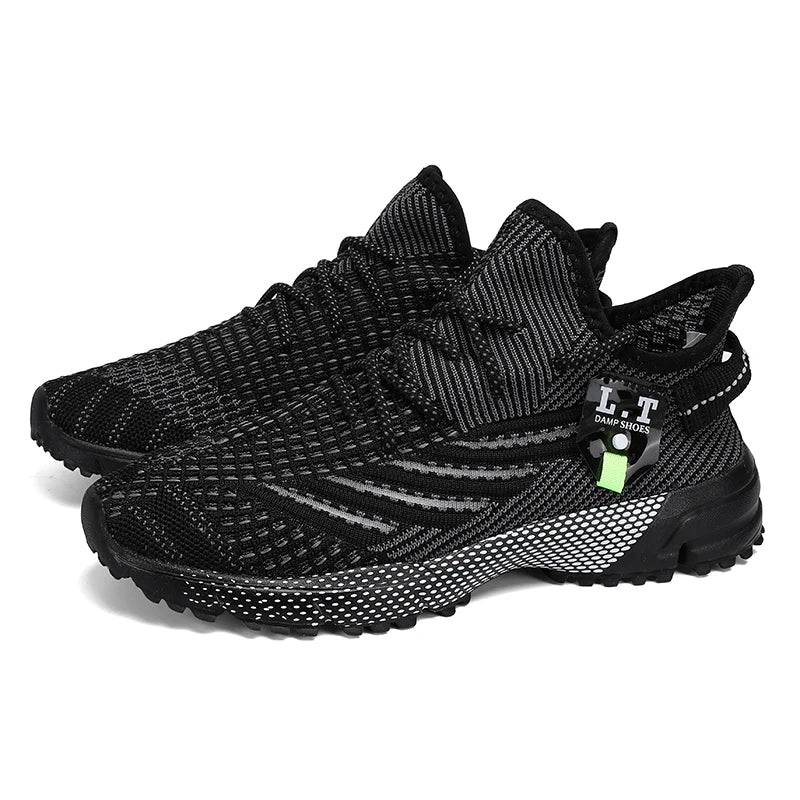 Summer Running Shoes Men Sneakers Casual Shoes Lightweight Big Size 48 Walking Shoes Mesh Breathable Footwear Chaussure Homme