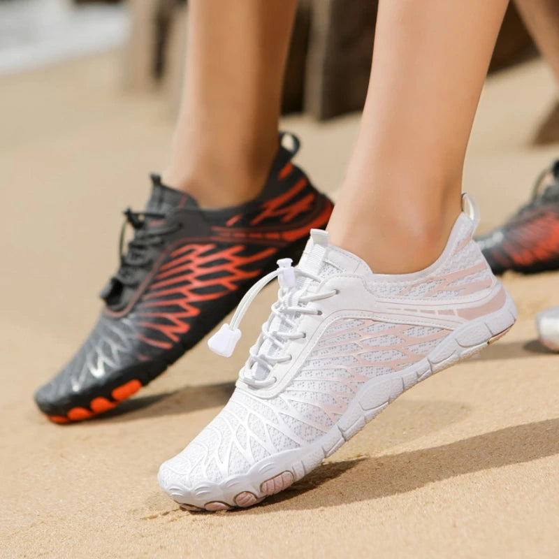 Wading Sneaker Unisex Non-slip Quick-Dry Aqua Shoes Breathable Outdoor Gym Beach Swimming Barefoot Upstream Couple Sneakers