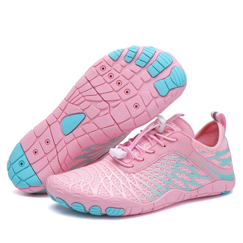 Wading Sneaker Unisex Non-slip Quick-Dry Aqua Shoes Breathable Outdoor Gym Beach Swimming Barefoot Upstream Couple Sneakers