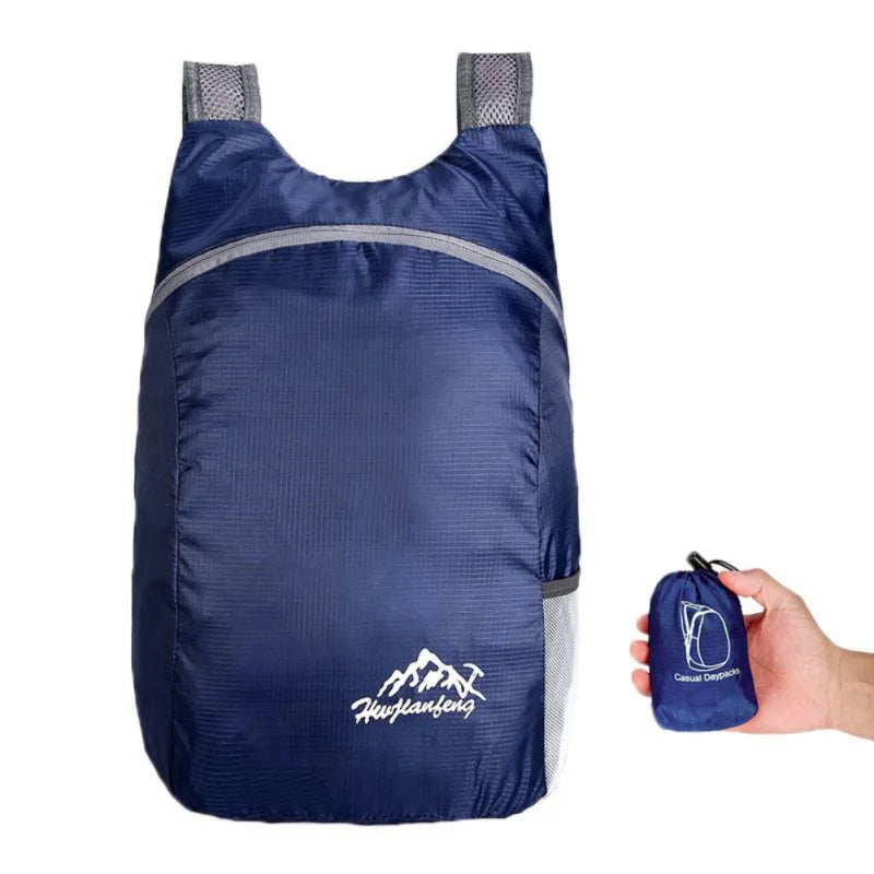 20L Lightweight Outdoor Foldable Ultralight Backpack Folding Camping Hiking Traveling Daypack Sport Bag for Men Women