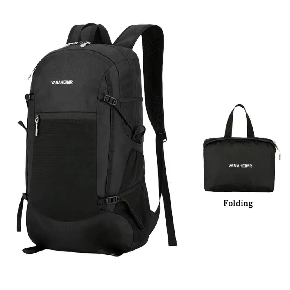 New Nylon Folding Mountaineering Bag Foldable Large Capacity Travel Backpack Ultralight Portable Hiking Daypack
