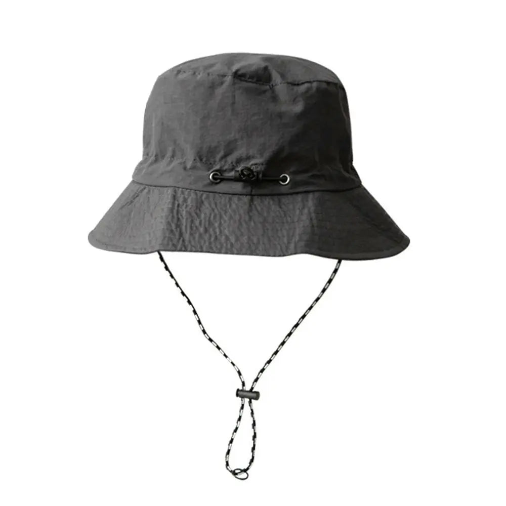 Waterproof Summer Bucket Hat Sun Protection With Storage Bag Mountaineering Caps Quick-drying Anti-UV Panama Hat Camping Hiking
