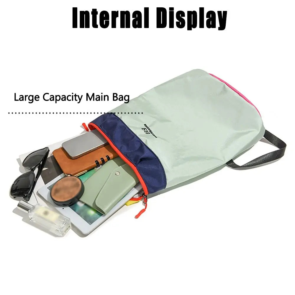 Large Capacity Mountaineering Backpack Stitching Wear-Resistant Hiking Backpacks Waterproof Multi-Color Sports Knapsack Climbing