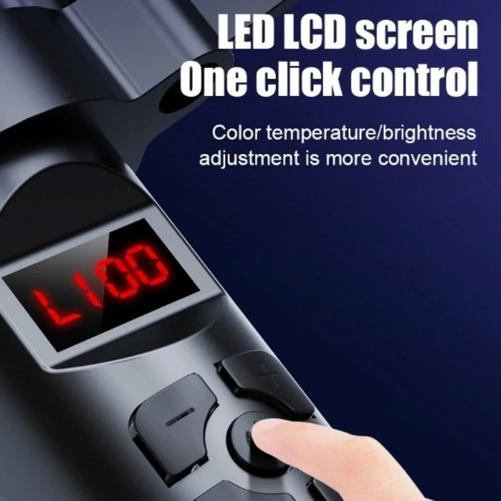 Handheld LED RGB Light Stick Colorful USB Rechargeable Photography Fill Light Vlog/Selfie Studio Photo Lighting