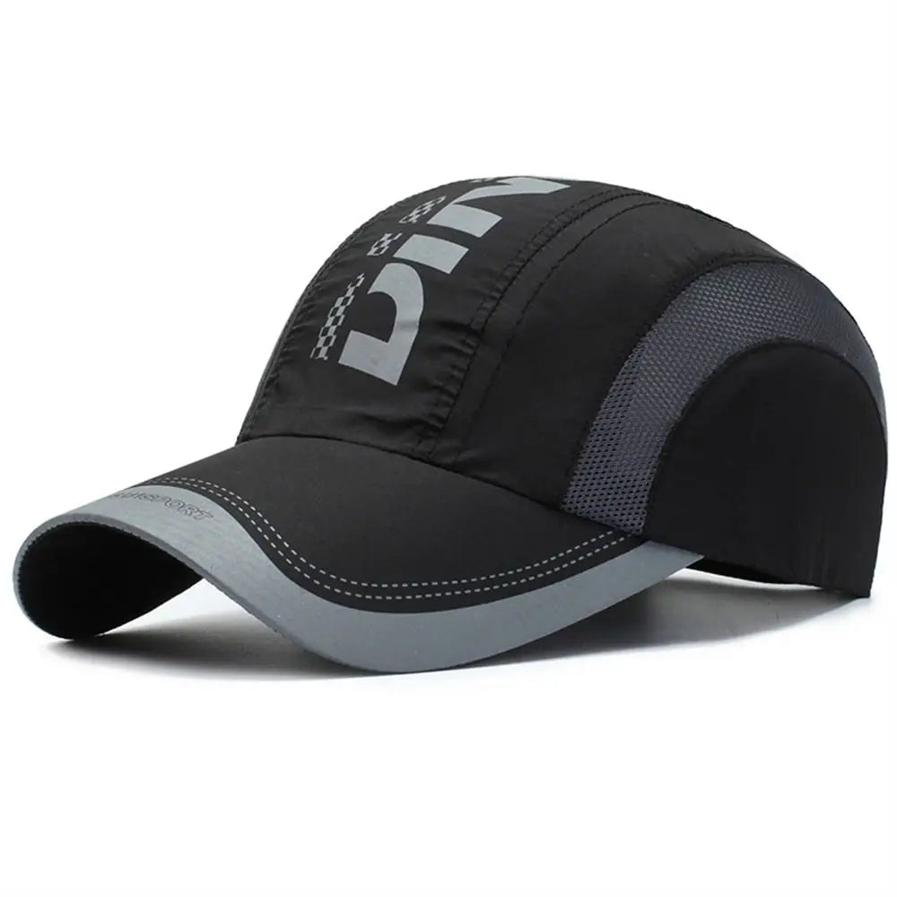 Golf Cap Breathable Quick Dry Cap Waterproof Snapback Baseball Cap Sun Protection Adjustable Truck Hat Mountain Climbing