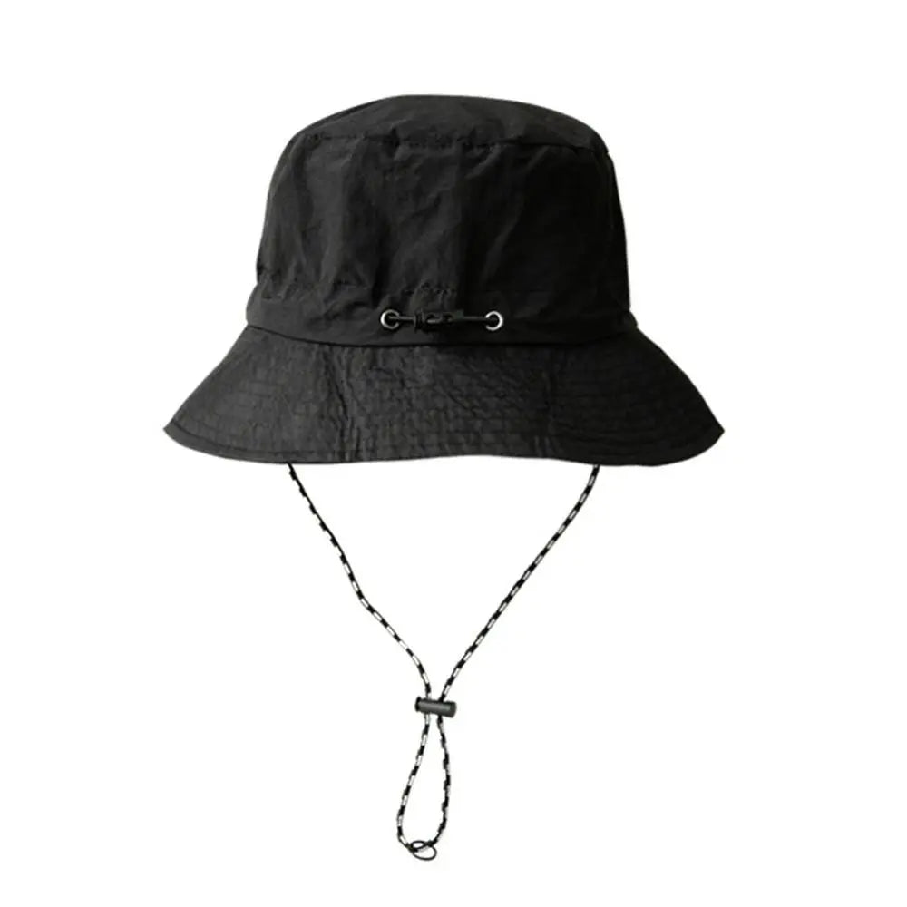 Waterproof Summer Bucket Hat Sun Protection With Storage Bag Mountaineering Caps Quick-drying Anti-UV Panama Hat Camping Hiking