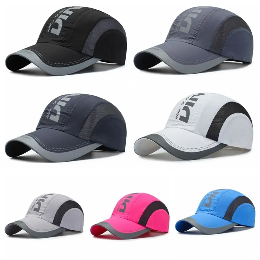 Golf Cap Breathable Quick Dry Cap Waterproof Snapback Baseball Cap Sun Protection Adjustable Truck Hat Mountain Climbing