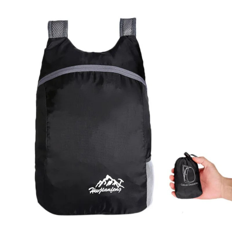 20L Lightweight Outdoor Foldable Ultralight Backpack Folding Camping Hiking Traveling Daypack Sport Bag for Men Women