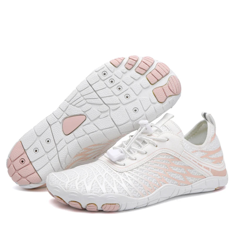 Wading Sneaker Unisex Non-slip Quick-Dry Aqua Shoes Breathable Outdoor Gym Beach Swimming Barefoot Upstream Couple Sneakers