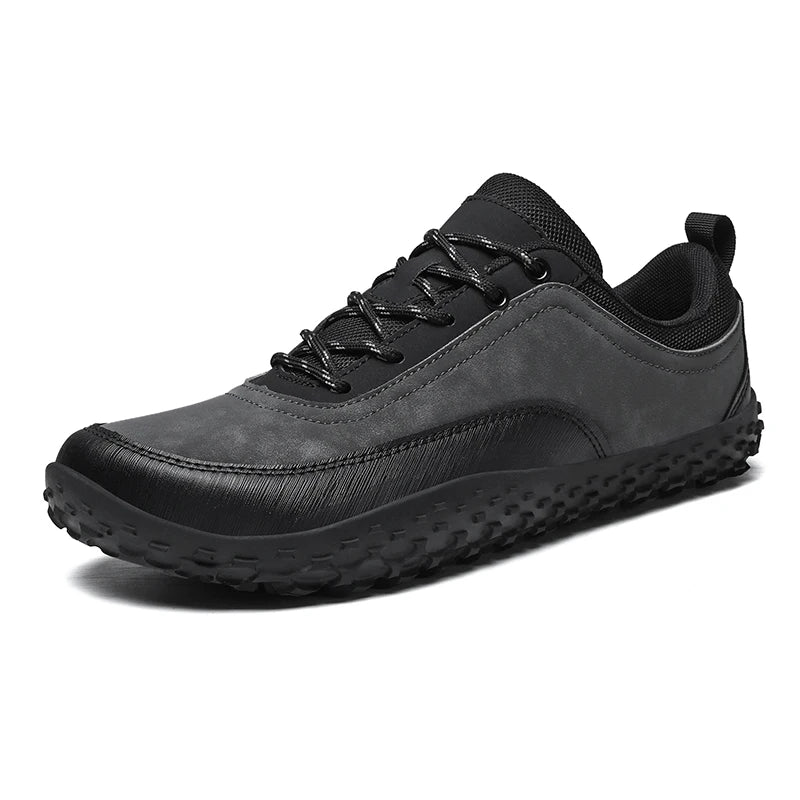 Autumn New Waterproof Men Sneakers Wide Toe Outdoor Non-slip Rubber Walking Shoes For Men Sport Hiking Footwear Plus Size 37-48