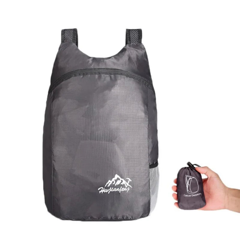 20L Lightweight Outdoor Foldable Ultralight Backpack Folding Camping Hiking Traveling Daypack Sport Bag for Men Women