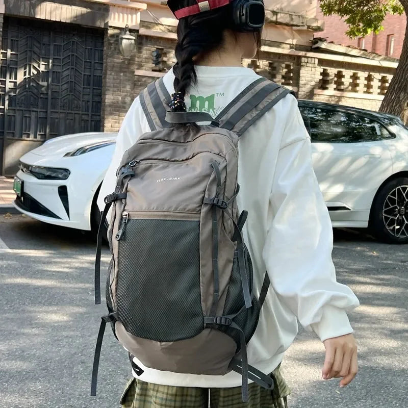 Hiking Backpack Waterproof Camping Backpack Lightweight Packable Backpack for Women Men Outdoor Travel Daypack Foldable