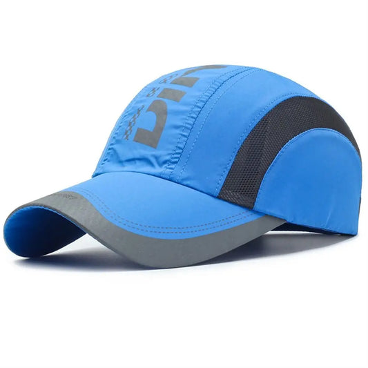 Golf Cap Breathable Quick Dry Cap Waterproof Snapback Baseball Cap Sun Protection Adjustable Truck Hat Mountain Climbing