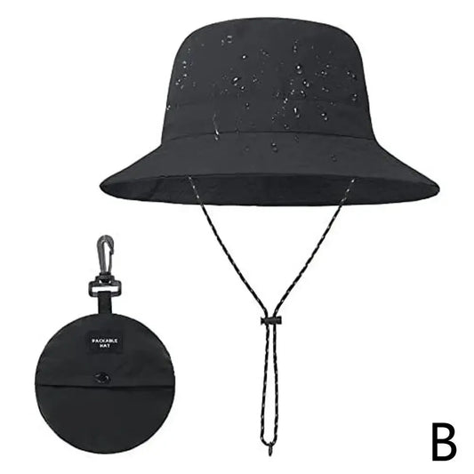 Waterproof Fisherman Hat Women Summer Sun Anti-UV Protection Camping Hiking Mountaineering Caps Men's Panama Bucket Outdoor Hat
