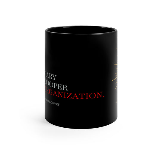 Stylish Black Coffee Mug with 'Gary Cooper Organization' Design, Perfect Gift for Coffee Lovers, Ideal for Office or Home, Unique Tea [...]