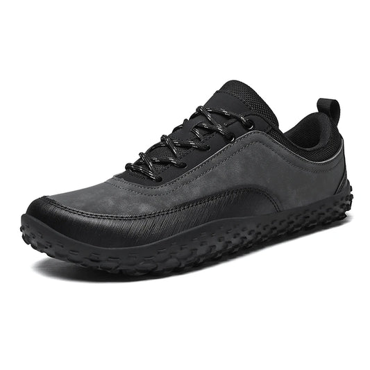 Autumn New Waterproof Men Sneakers  Wide Toe Outdoor Non-slip Rubber Walking Shoes For Men Sport Hiking Footwear Plus Size 37-48