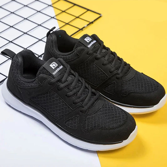 Men's Casual Shoes Breathable Footwear Fashion Men's Mesh Sneakers Outdoor Walking Footwear красовки в сеточку Big Size 49 50